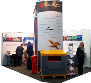 Messestand ubigrate auf der CeMAT 2011